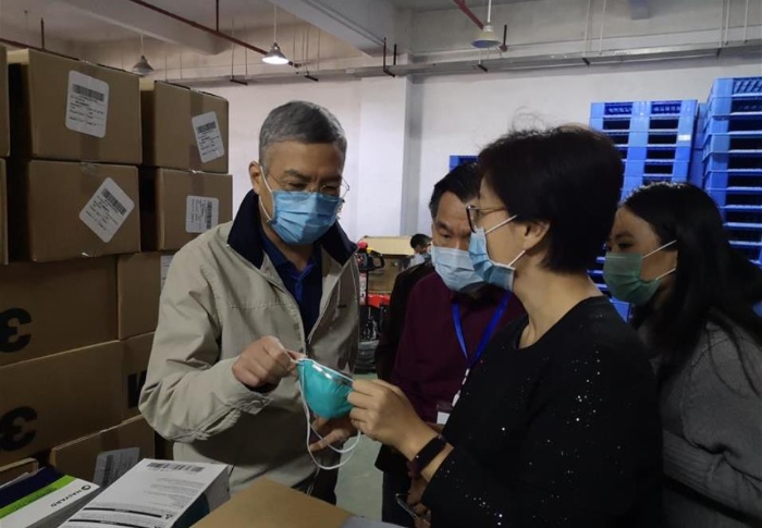 2月5日海南省藥品監(jiān)督管理局局長賈寧帶隊(duì)檢查