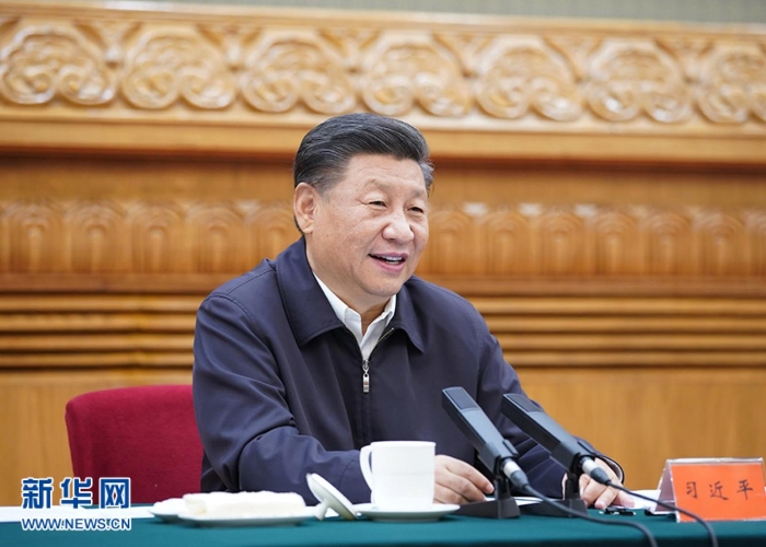 9月11日，中共中央總書記、國家主席、中央軍委主席習(xí)近平在京主持召開科學(xué)家座談會并發(fā)表重要講話。 新華社記者 王曄 攝