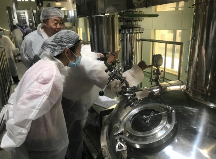 圖為檢查現(xiàn)場。