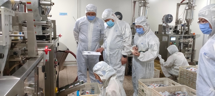 圖為檢查現場。
