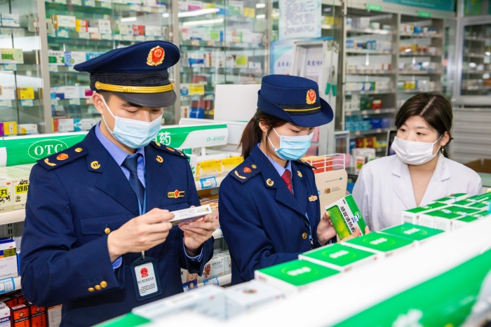 圖為檢查現(xiàn)場。