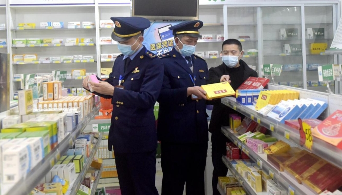 圖為檢查現(xiàn)場。
