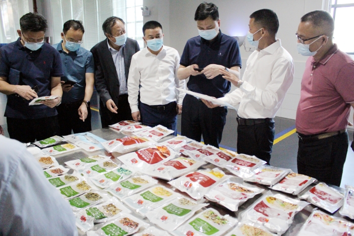 湖南省市場監(jiān)管局督導(dǎo)調(diào)研寧鄉(xiāng)食品安全工作