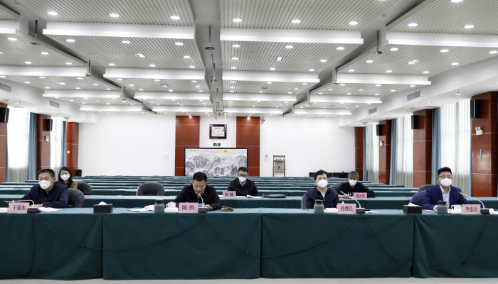 圖為視頻會議現(xiàn)場。