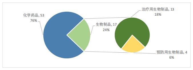 圖3 2022年優(yōu)先審評(píng)藥品類型占比