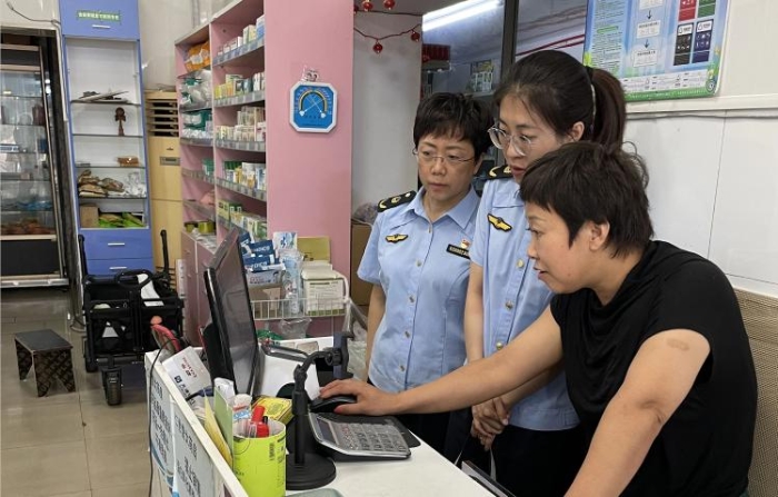 圖為檢查現(xiàn)場。
