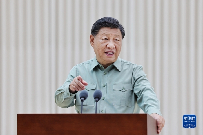 9月8日，中共中央總書記、國家主席、中央軍委主席習(xí)近平到78集團(tuán)軍視察。這是習(xí)近平發(fā)表重要講話。 新華社記者 李剛 攝