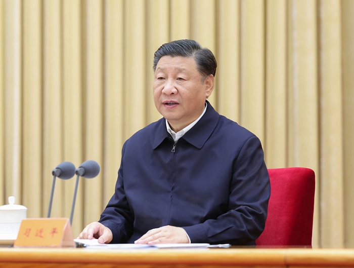 10月30日至31日，中央金融工作會議在北京舉行。中共中央總書記、國家主席、中央軍委主席習(xí)近平出席會議并發(fā)表重要講話。新華社記者 鞠鵬 攝