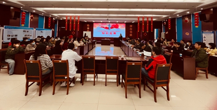 圖為知識(shí)競賽比賽現(xiàn)場。